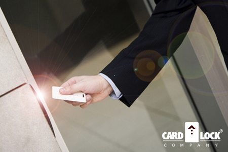 Person using key card demonstrating Major trends in key card access