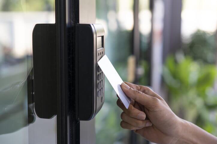 Access control card for organization